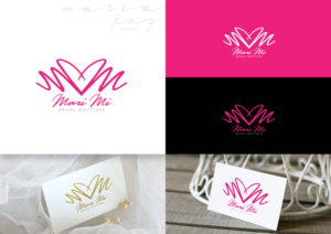Logo Design by maria-kaz for Mari Mi Bridal | Design: #15782950