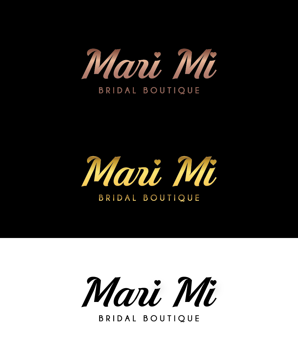 Logo Design by Wild Geek for Mari Mi Bridal | Design #15763790