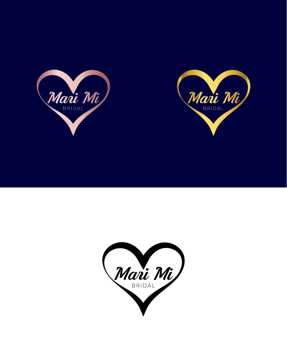 Logo Design by Wild Geek for Mari Mi Bridal | Design #15763792