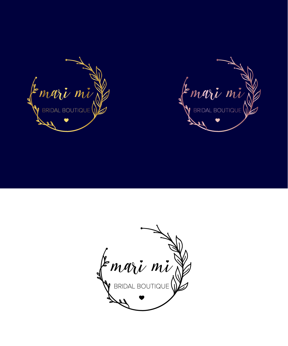 Logo Design by Wild Geek for Mari Mi Bridal | Design #15763793