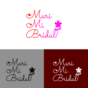 Logo Design by Mielee for Mari Mi Bridal | Design: #15776753