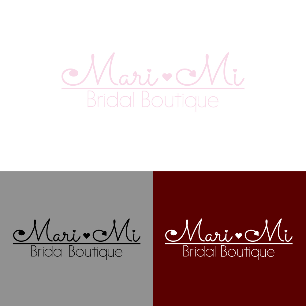 Logo Design by Mielee for Mari Mi Bridal | Design #15804210