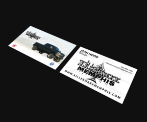 Business Card Design by JK18 for Killerwaxx Memphis | Design: #15796533