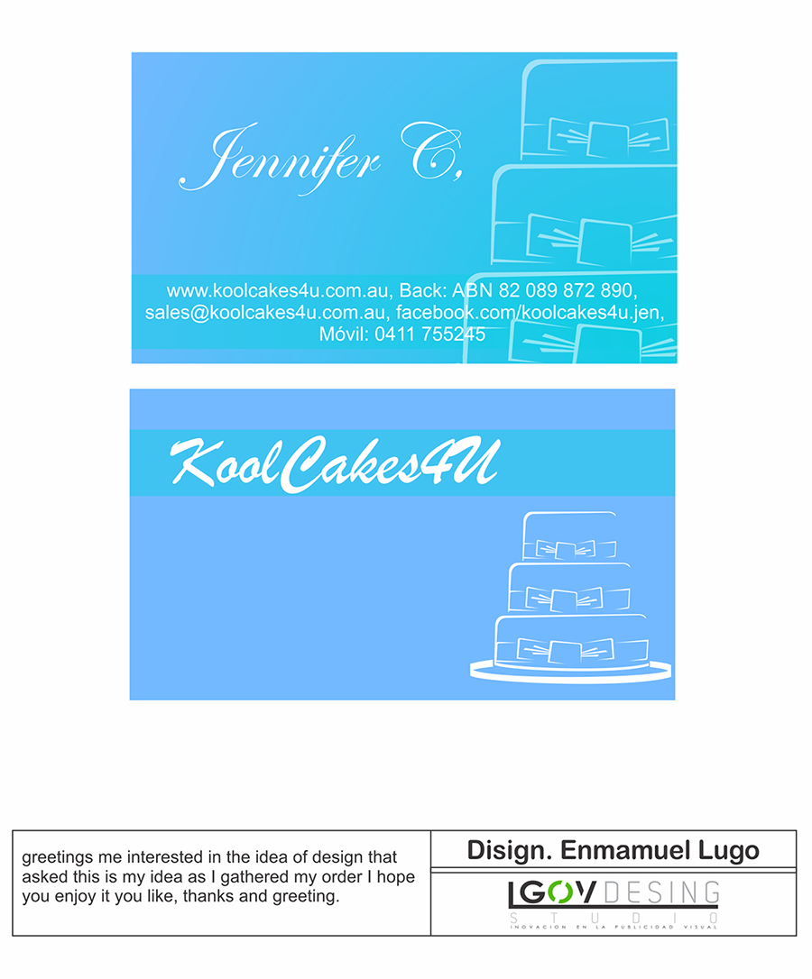 Business Card Design by enmanuellugo_veras for this project | Design #2604865
