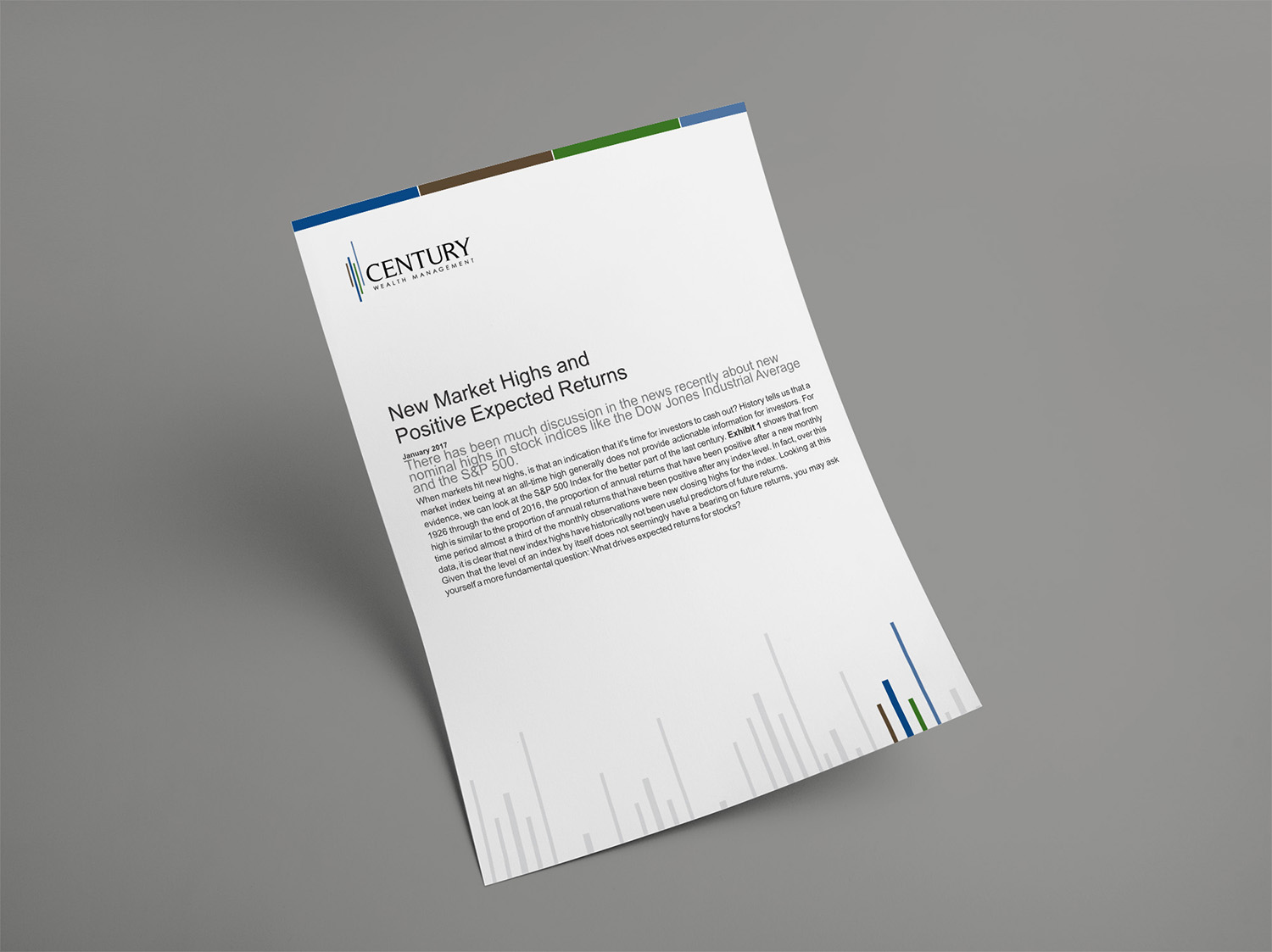 Design de Marketing Électronique par Xpert pour Century Wealth Management | Design #15806523