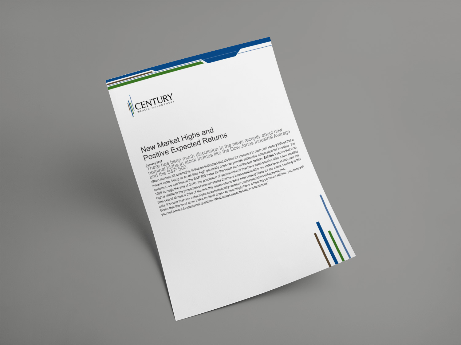 Email Marketing Design by Xpert for Century Wealth Management | Design #15807334