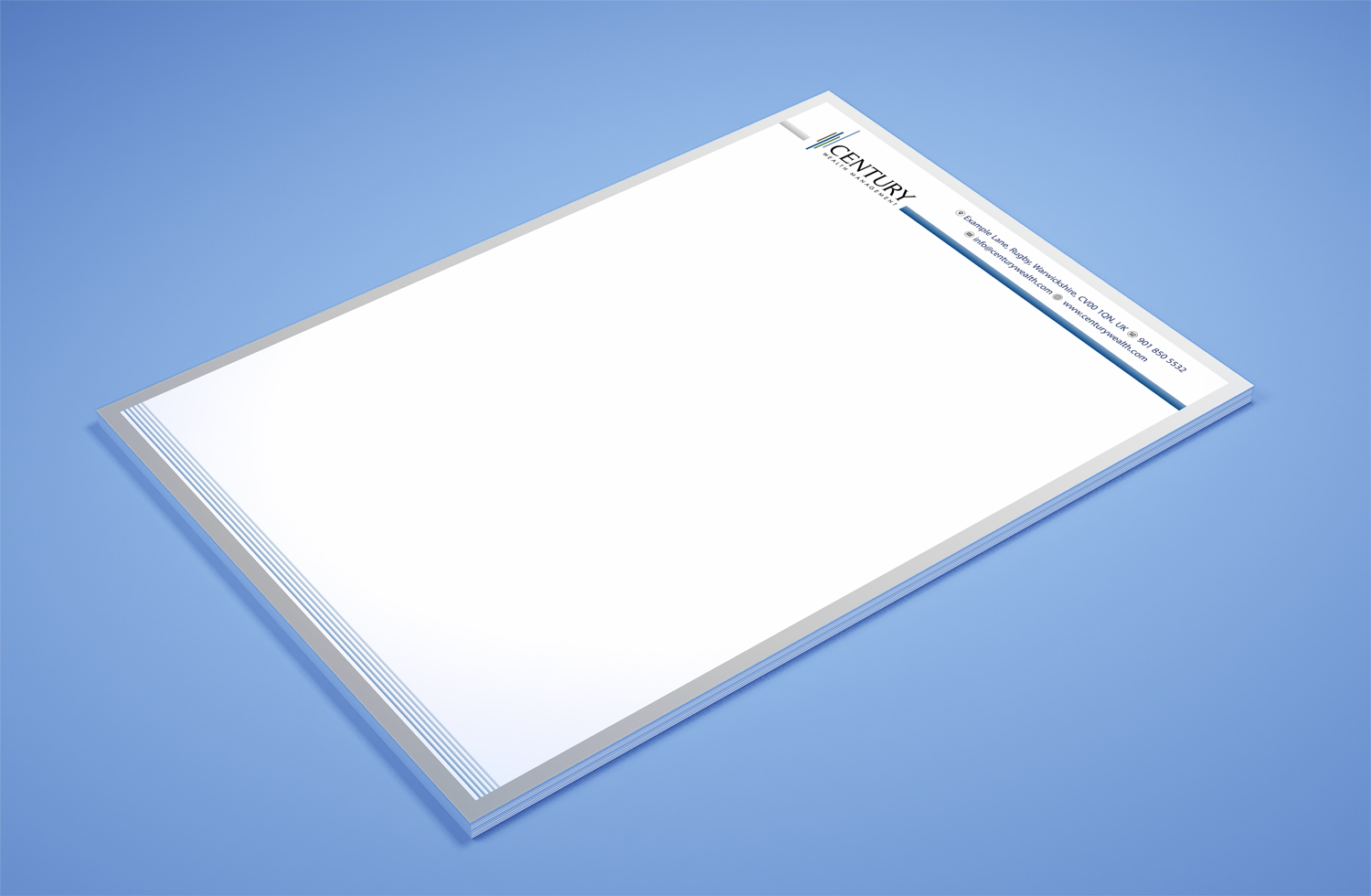 Design de Marketing Électronique par Petter Goms pour Century Wealth Management | Design #15949966