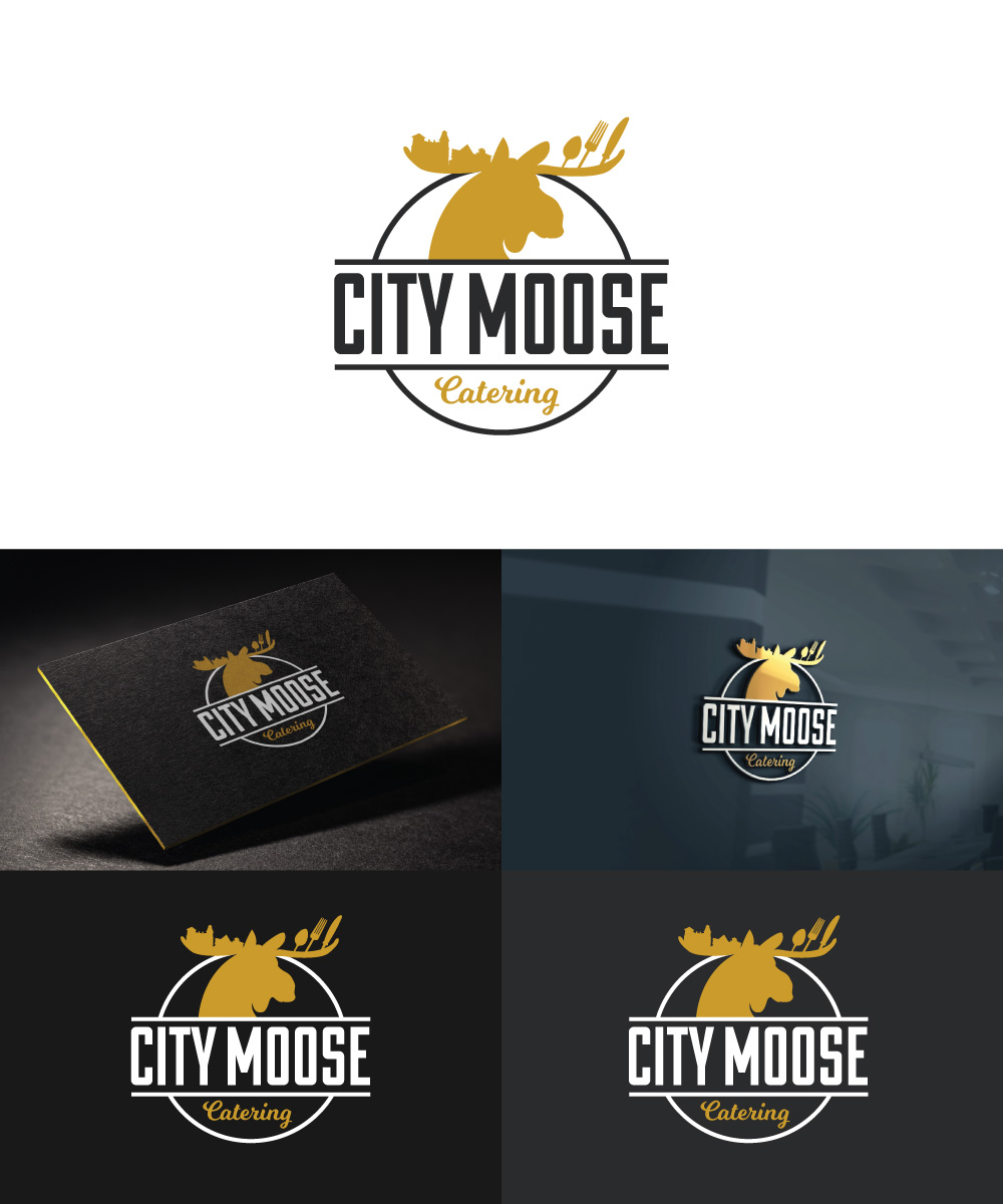 Design de Logo par Sergio Coelho pour City Moose Catering | Design #15797512