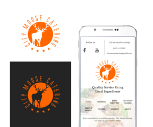 Design de Logo par Sketsa Media pour City Moose Catering | Design : #15782794