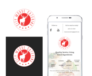 Design de Logo par Sketsa Media pour City Moose Catering | Design : #15782826