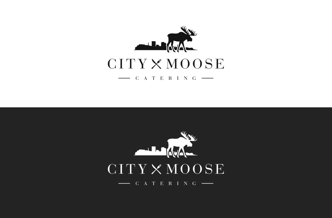 Logo Design by GLDesigns for City Moose Catering | Design #15781206