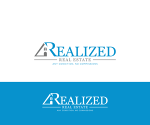 Realized Real Estate                  Any Condition, No Commissions | Logo Design by Mario