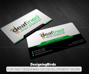 Business Card Design by Designing Birds for ASLdeafined.com | Design: #15762257