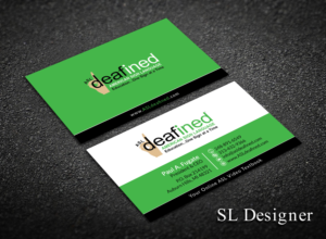 Diseño de Tarjeta de Presentación por SL Designer para ASLdeafined.com | Diseño: #15763076