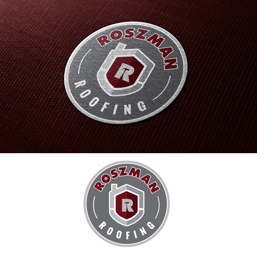 Logo Design by Valtti Design for Roszman Roofing | Design #15760832