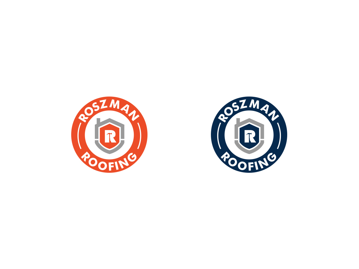 Logo Design by Slant Line Media for Roszman Roofing | Design #15757139