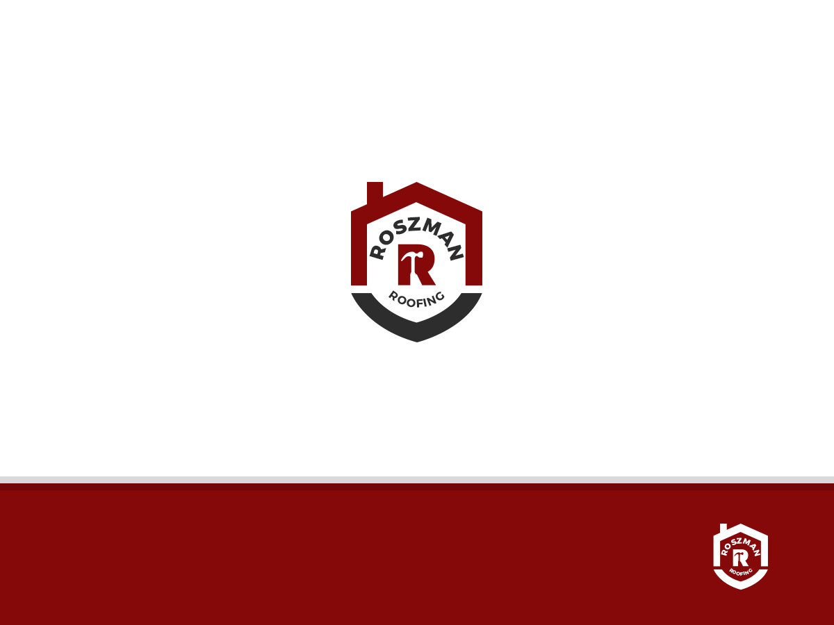 Logo Design by e-mind for Roszman Roofing | Design #15804136
