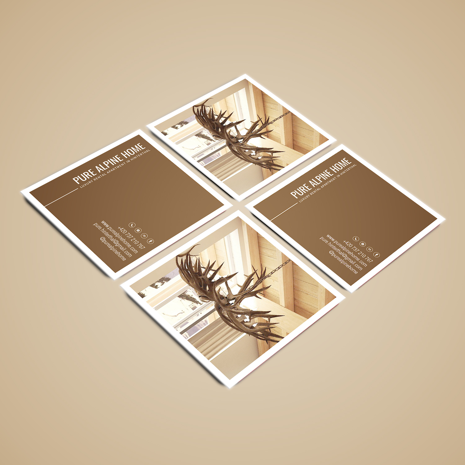 Business Card Design by Ni Oeuvre for LinkAmerika II., s.r.o. | Design #15797869