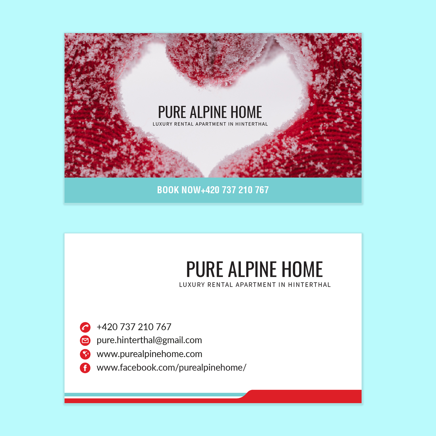 Business Card Design by Ni Oeuvre for LinkAmerika II., s.r.o. | Design #15797901