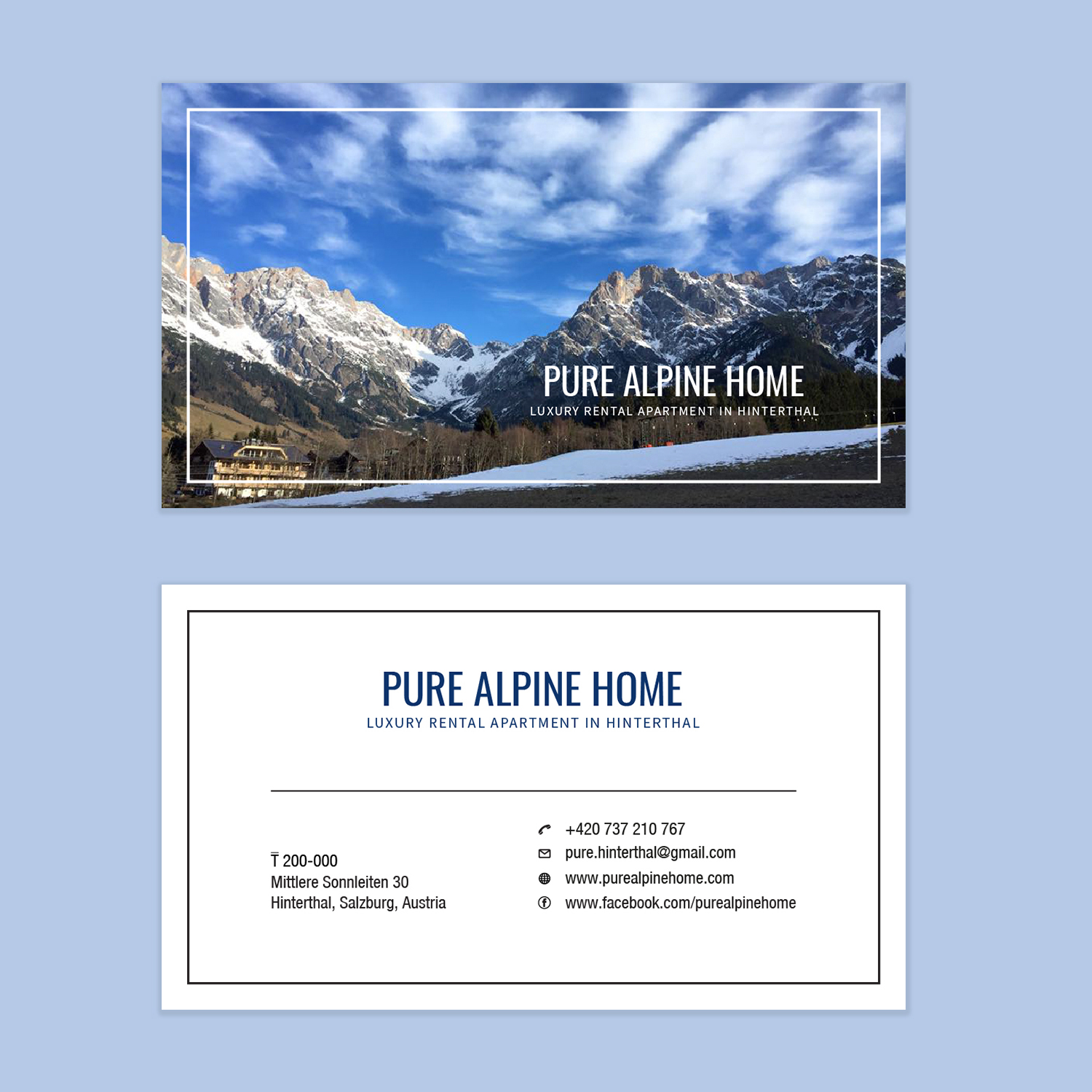 Business Card Design by Ni Oeuvre for LinkAmerika II., s.r.o. | Design #15798020