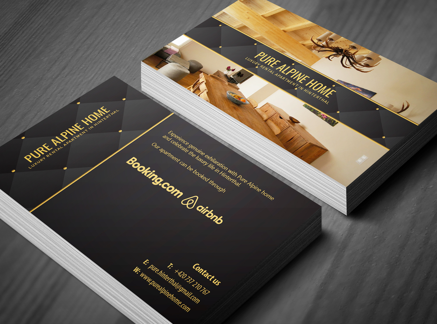 Business Card Design by Ni Oeuvre for LinkAmerika II., s.r.o. | Design #15833147