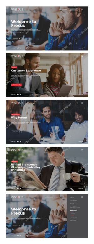 Wordpress Design by Ved Web Services for Prexus Global Pty Ltd | Design: #15821818