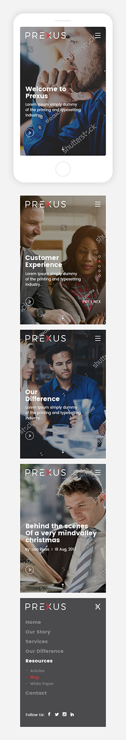 Wordpress Design by Ved Web Services for Prexus Global Pty Ltd | Design: #15892223