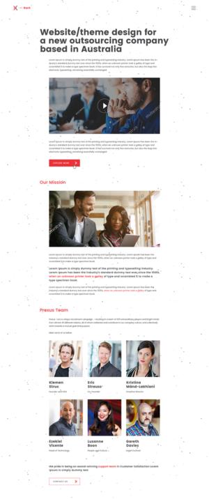 Wordpress Design by Ved Web Services for Prexus Global Pty Ltd | Design: #15898146