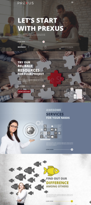Wordpress Design by CharaFathimalil for Prexus Global Pty Ltd | Design: #15902370