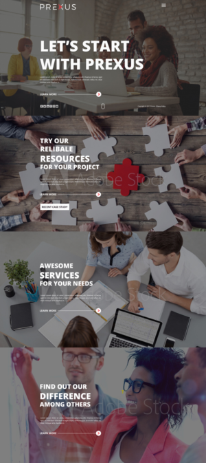 Wordpress Design by CharaFathimalil for Prexus Global Pty Ltd | Design: #15912098