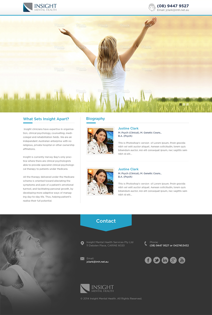 Diseño Web por Mayank Patel para este proyecto | Diseño #2918564
