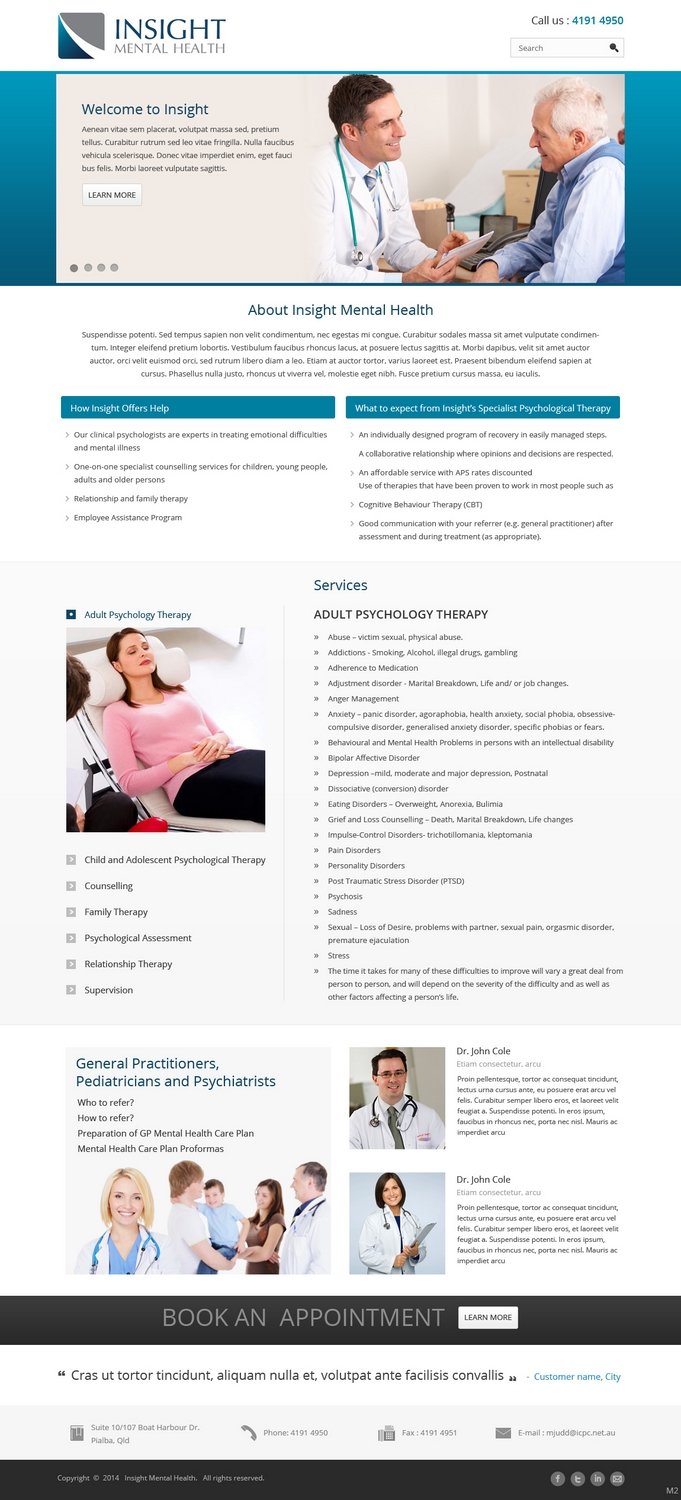 Web Design by pb for this project | Design #2897906