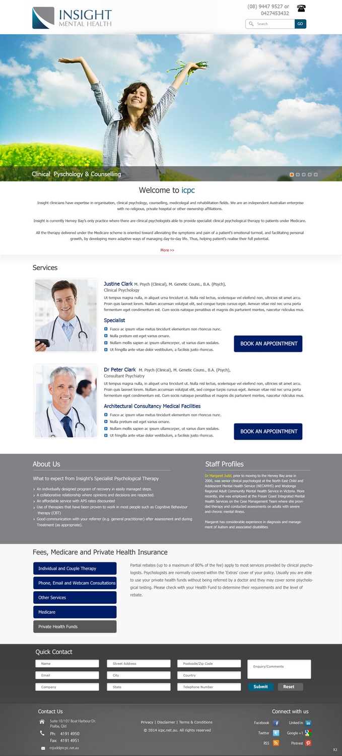 Web Design by pb for this project | Design #2911528