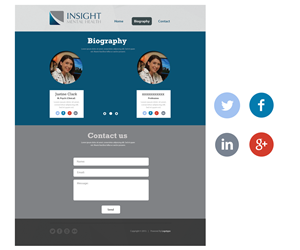 insight mental health web page | Web Design by Pv_999