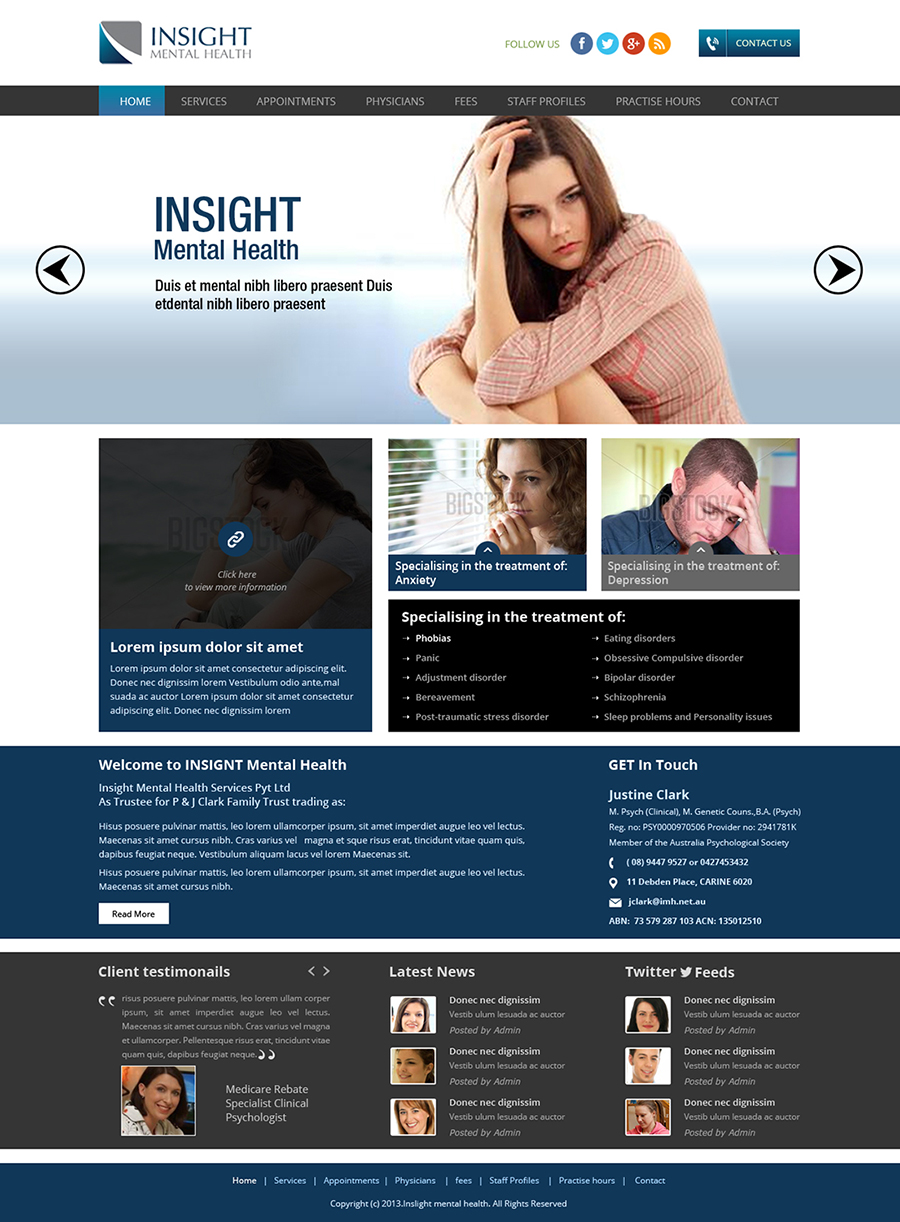 Web Design by Creative Usha for this project | Design #2910506