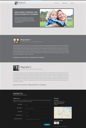 insight mental health web page | Web Design by Da Miracle