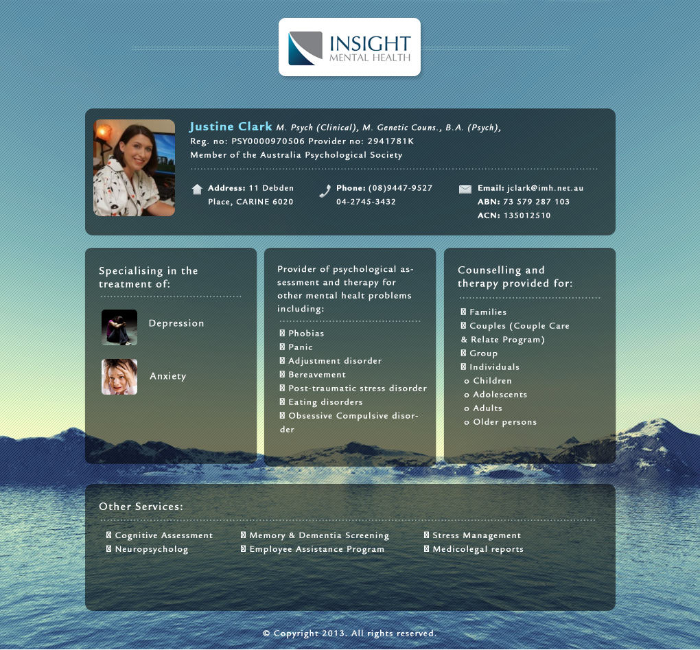 Web Design by JM for this project | Design #2892950