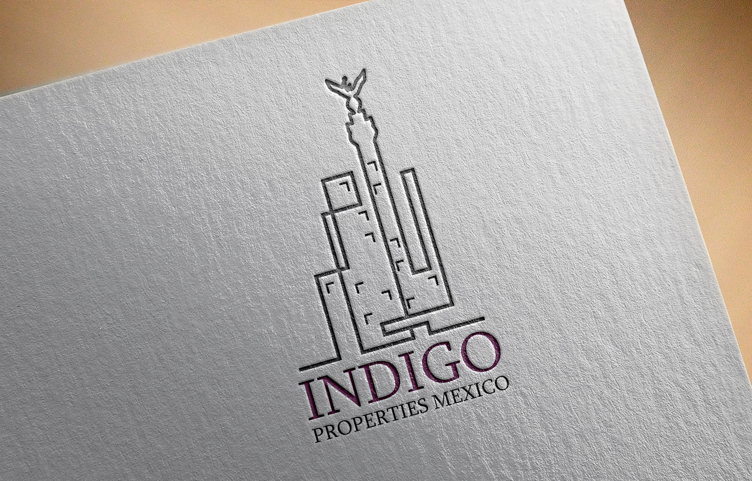 Logo and Business Card Design by Xpert for Indigo Properties Mexico  | Design #15784949