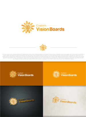 Diseño de Logo por artswolf para Custom Vision Boards | Diseño: #15872682