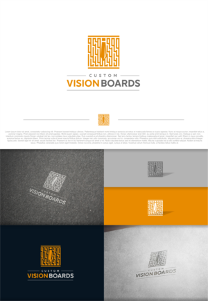 Logo-Design von artswolf für Custom Vision Boards | Design: #15872683