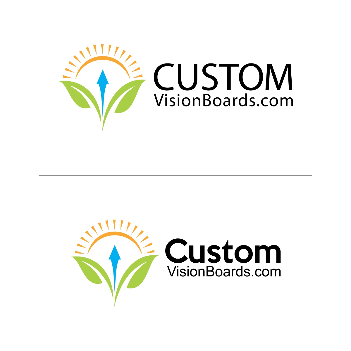 Logo-Design von e-graphics für Custom Vision Boards | Design #15800712