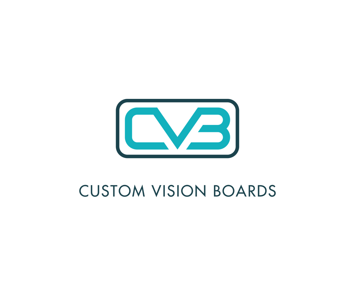 Logo Design by Tuanh for Custom Vision Boards | Design #15814637
