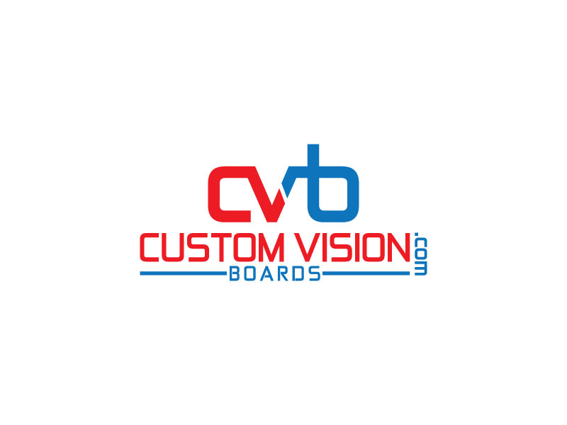 Logo Design by Sherpa design for Custom Vision Boards | Design #15775337