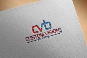 Logo Design by Sherpa design for Custom Vision Boards | Design: #15775341