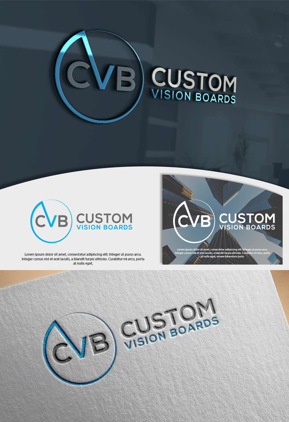 Design de Logo par Renewable pour Custom Vision Boards | Design #15768244