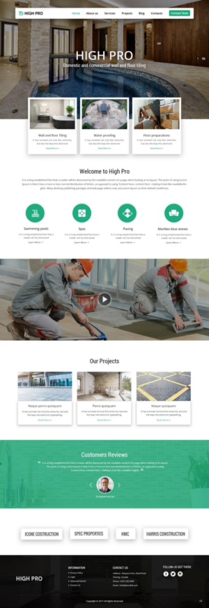 Web Design by pb for HIGH PRO Group | Design: #15866807