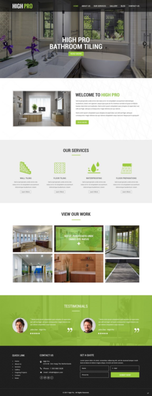 Web Design by pb for HIGH PRO Group | Design: #15866836
