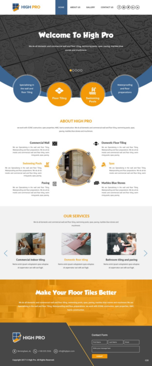 Web Design by pb for HIGH PRO Group | Design: #15873779
