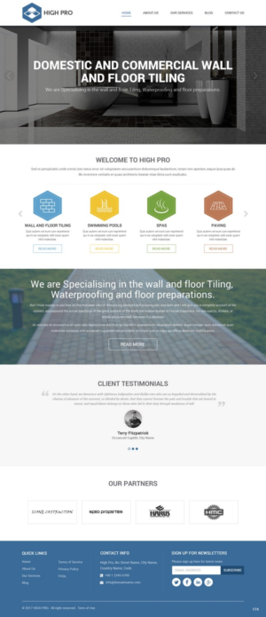 Web Design by pb for HIGH PRO Group | Design: #15873782