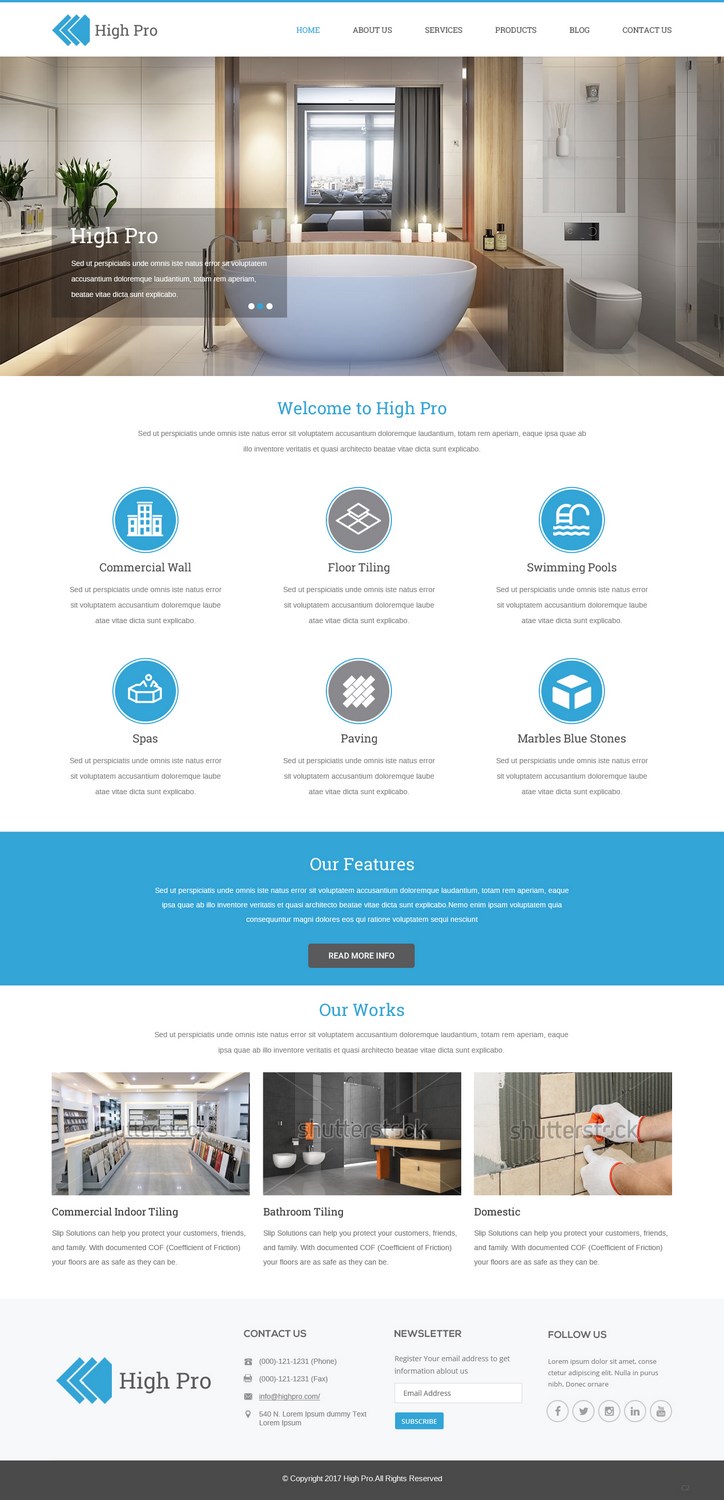 Web Design by pb for HIGH PRO Group | Design #15873783